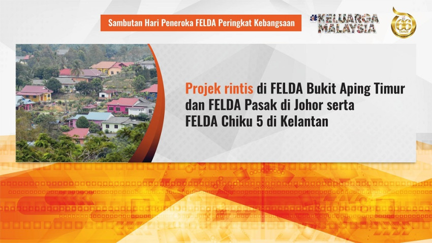 FELDA - Pengumuman Khas YB Perdana Menteri Di Majlis Sambutan Hari ...