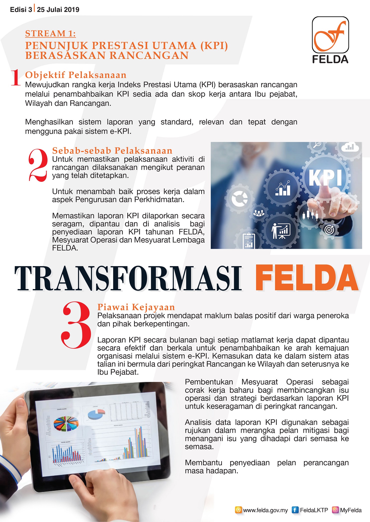 TF03 Transformasi FELDA KPI berasaskan Rancangan