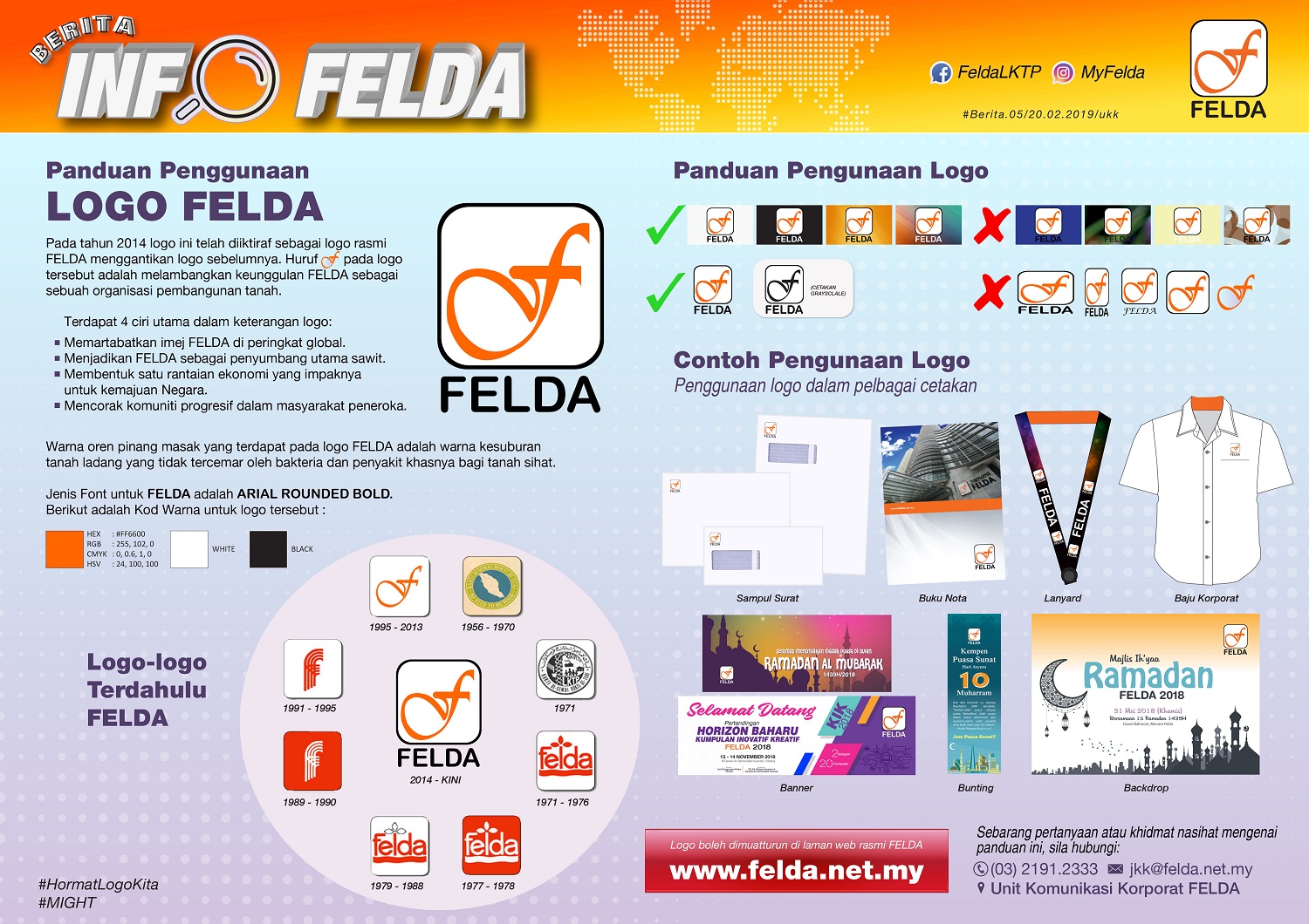 Panduan Penggunaan Logo FELDA